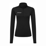 305SQUASH Wordmark Performance Lite Womens 1/4 Zip Top