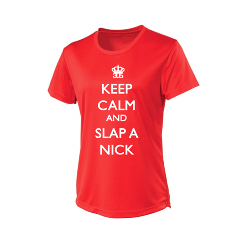 Keep Calm Action Womens T
