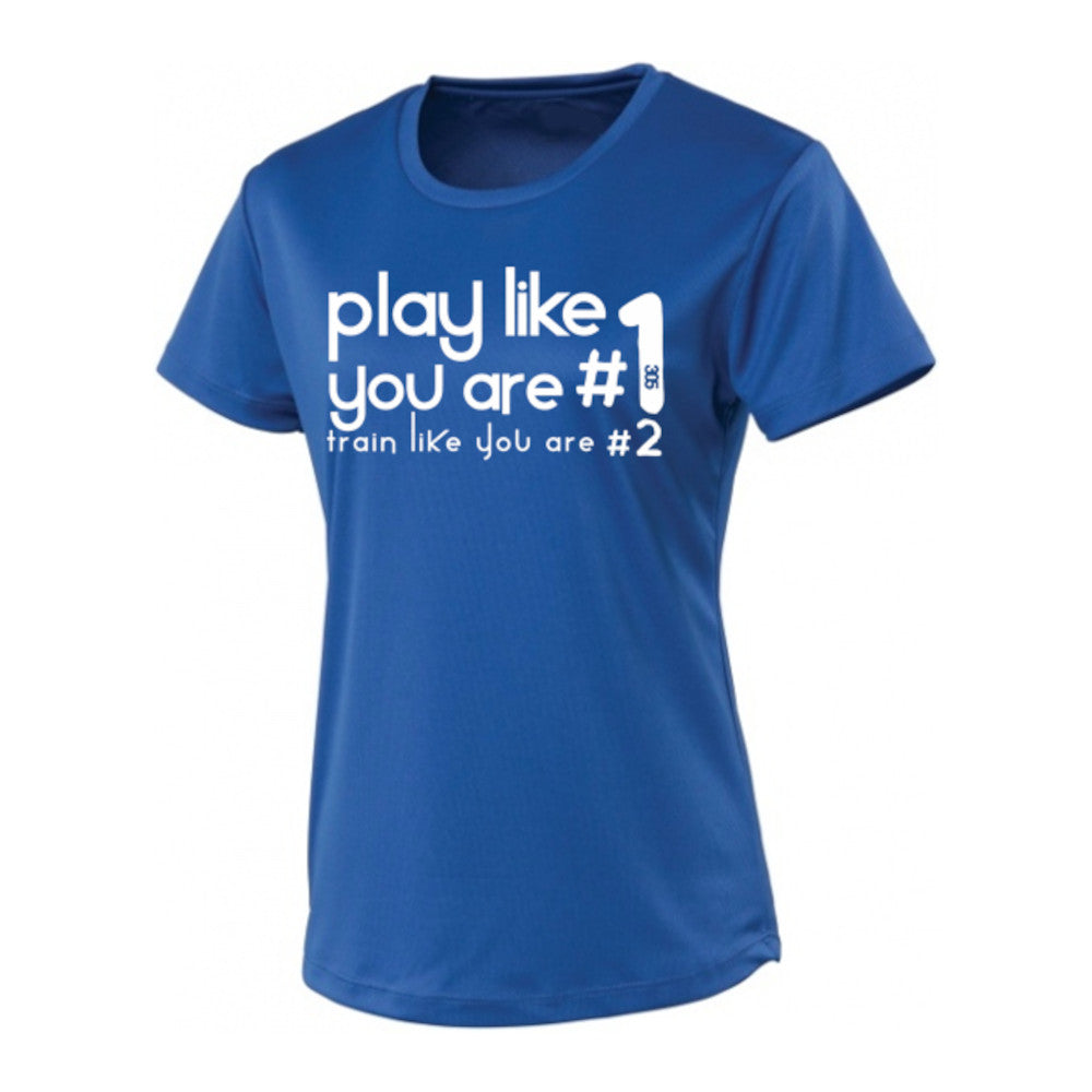 Play Like #1 Action Womens T