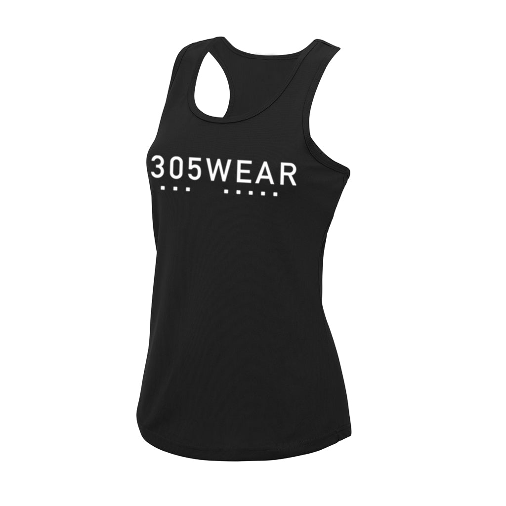 305WEAR Wordmark Icon Action Womens Vest