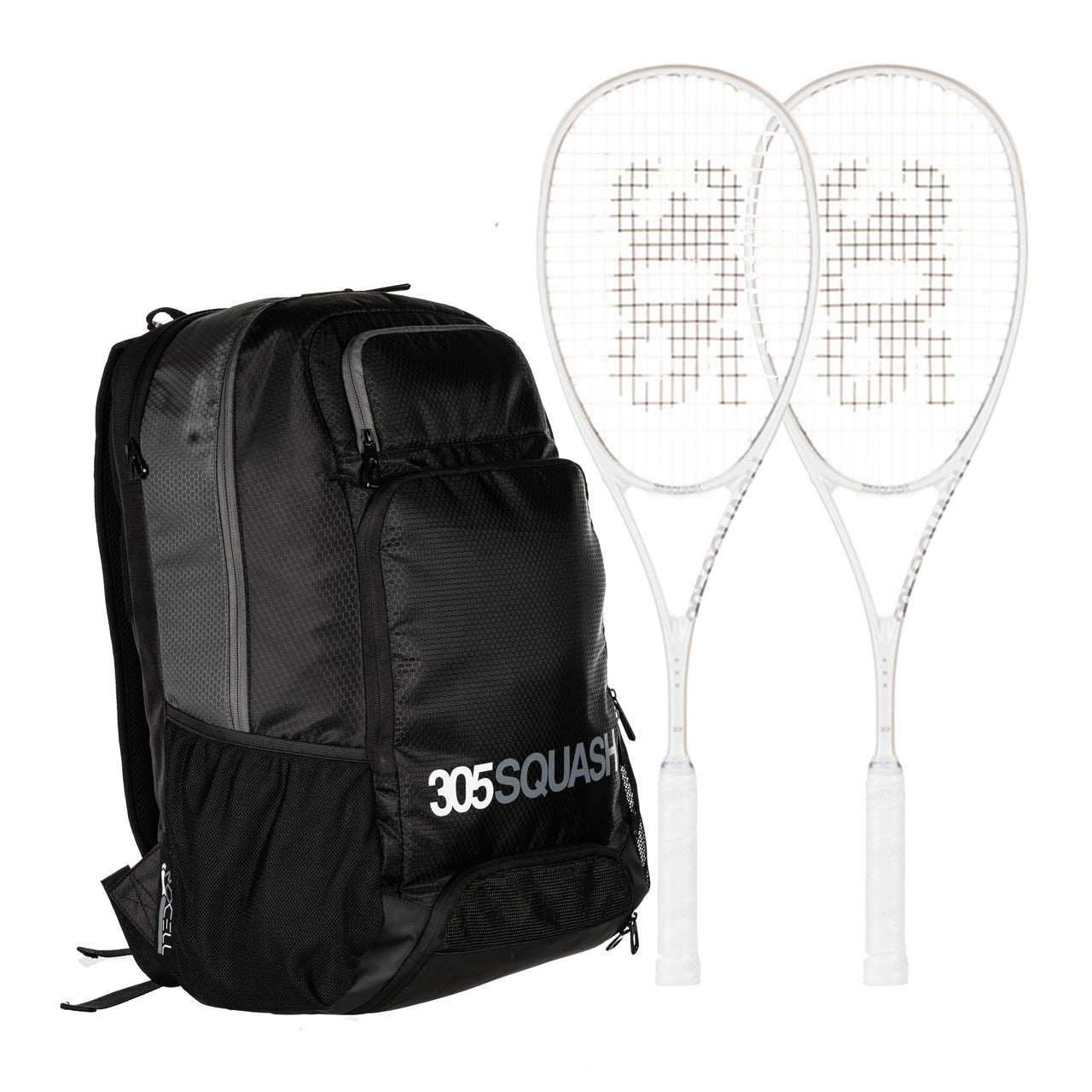 305SQUASH ProCell™ XR120 Squash Racket + ProCell™ BackpackXL - 2 RACKET + BACKPACK BUNDLE